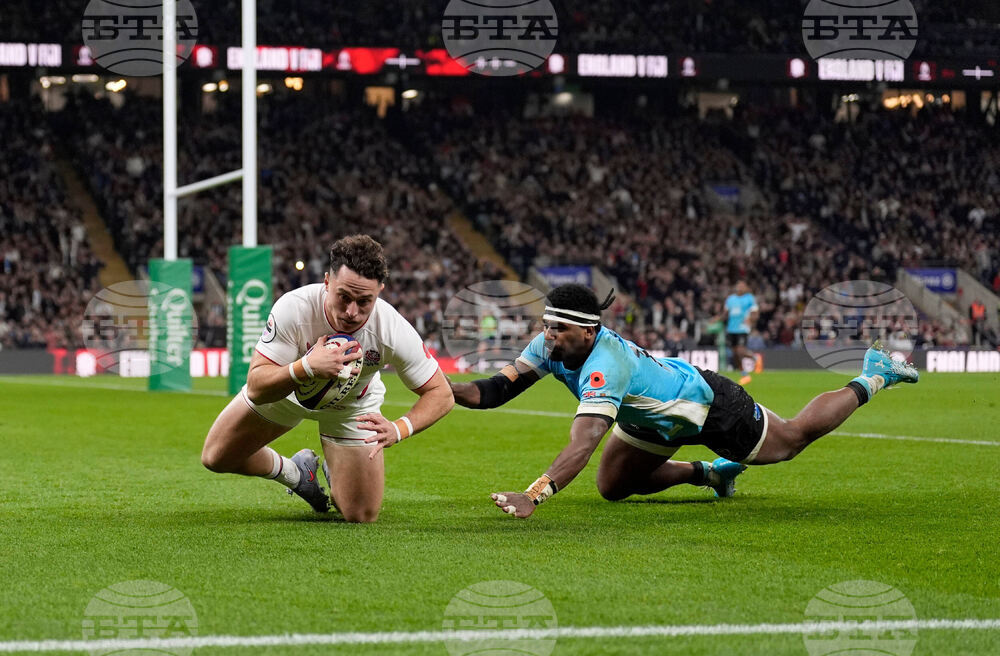 Britain Rugby England Fiji