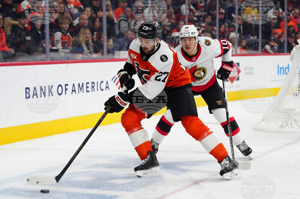 Senators Flyers Hockey