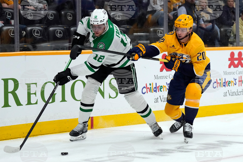 Stars Predators Hockey