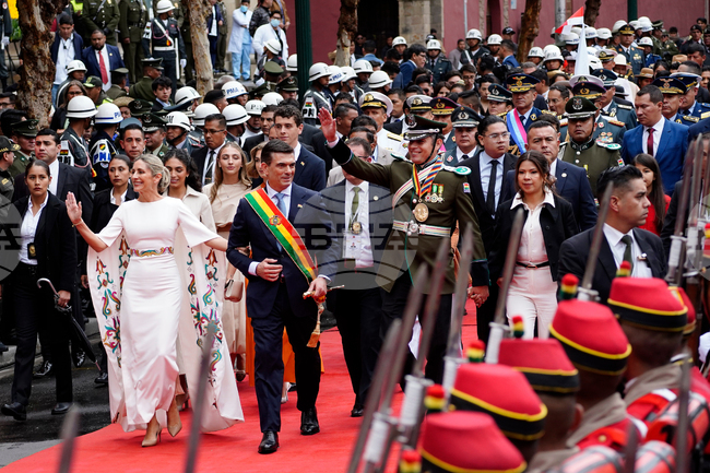 APTOPIX Bolivia New President