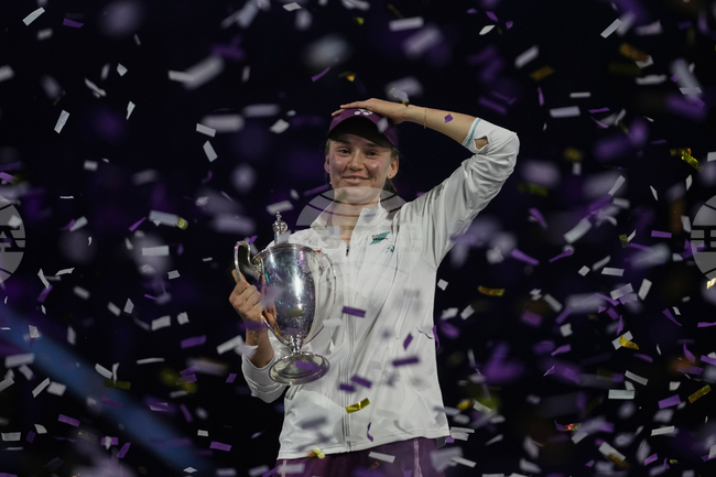 APTOPIX Saudi Arabia Tennis WTA Finals