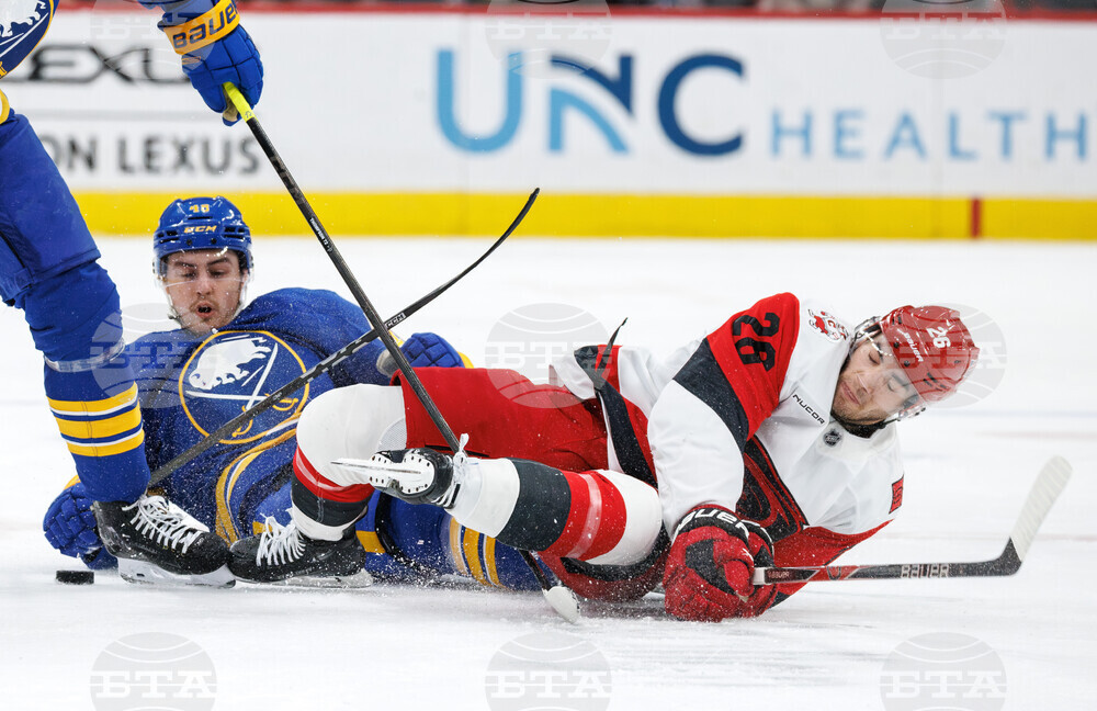 Sabres Hurricanes Hockey