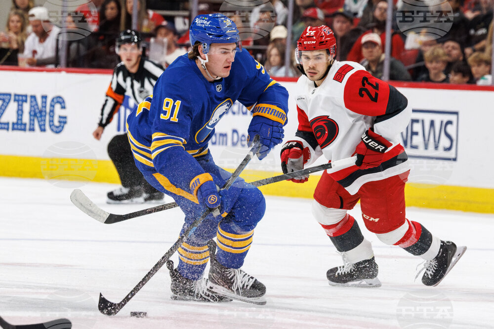 Sabres Hurricanes Hockey