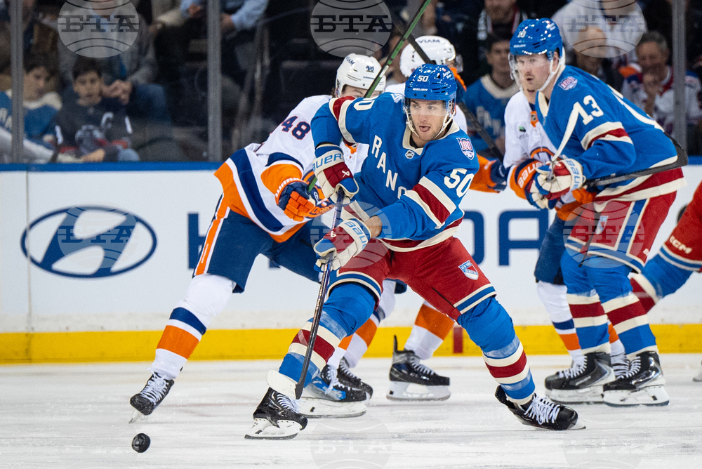 Islanders Rangers Hockey