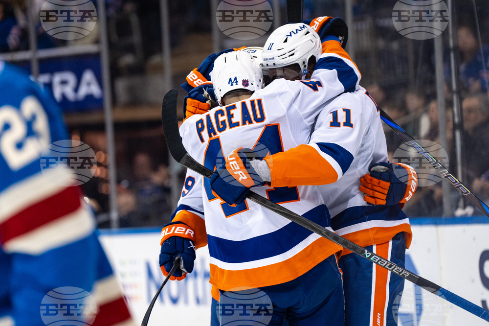 Islanders Rangers Hockey