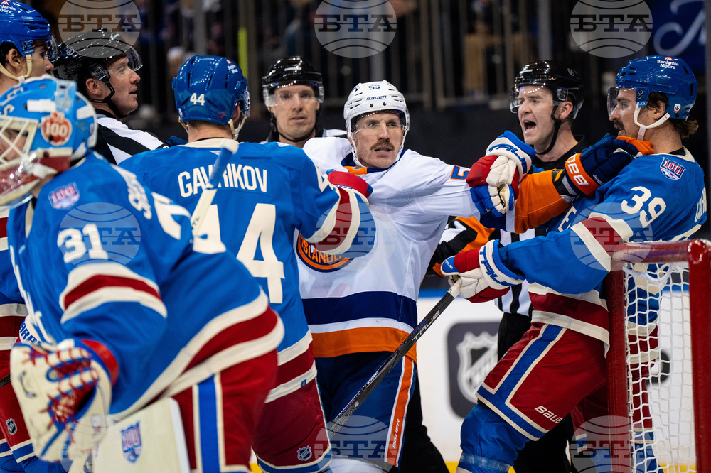 Islanders Rangers Hockey