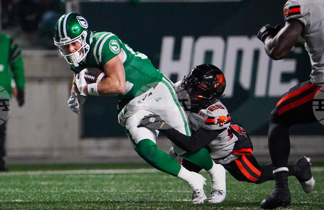 CFL Lions Roughriders Hocket