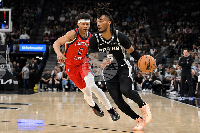 Pelicans Spurs Basketball