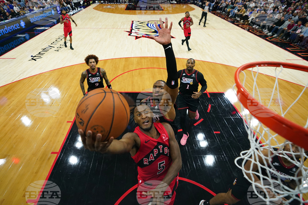 Raptors 76ers Basketball