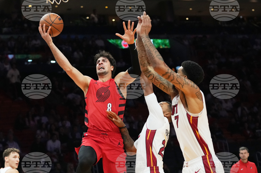 Trail Blazers Heat Basketball