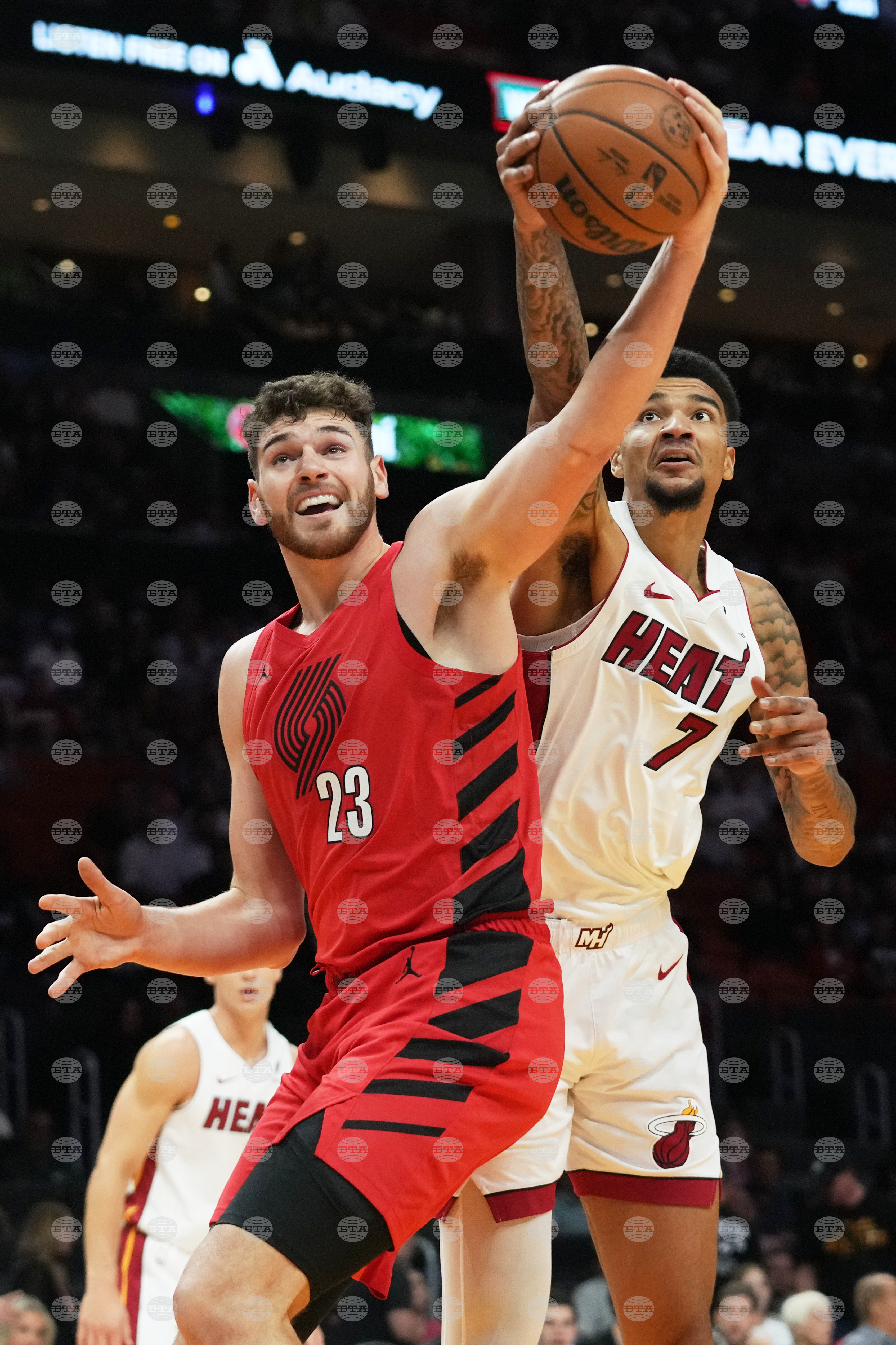 Trail Blazers Heat Basketball