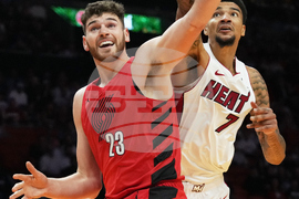 Trail Blazers Heat Basketball