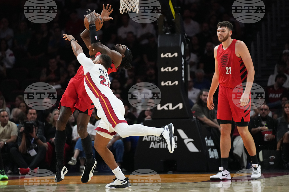 Trail Blazers Heat Basketball