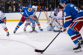 Islanders Rangers Hockey