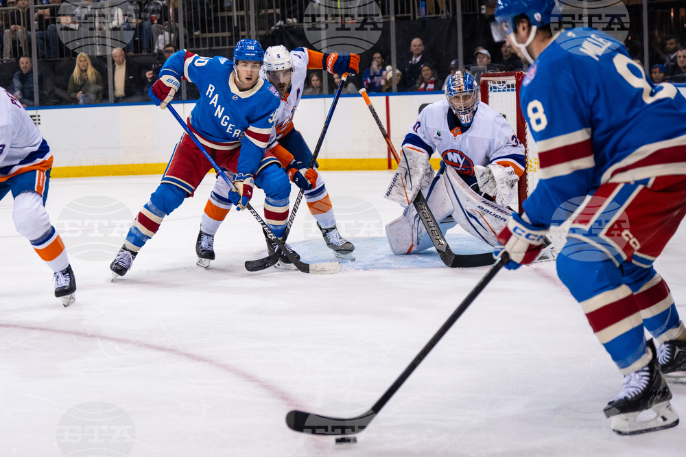 Islanders Rangers Hockey