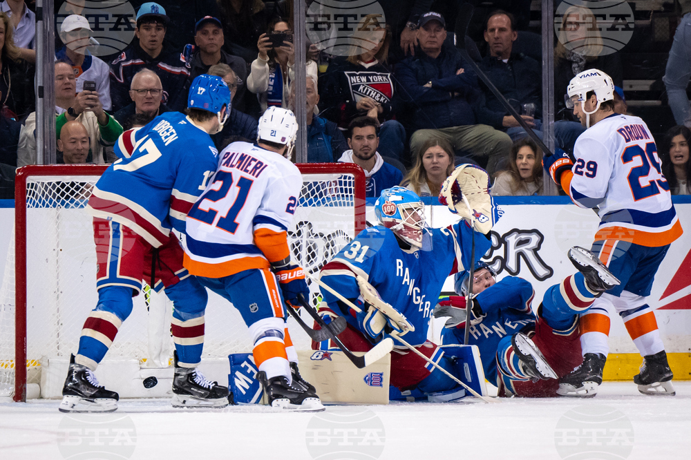 Islanders Rangers Hockey