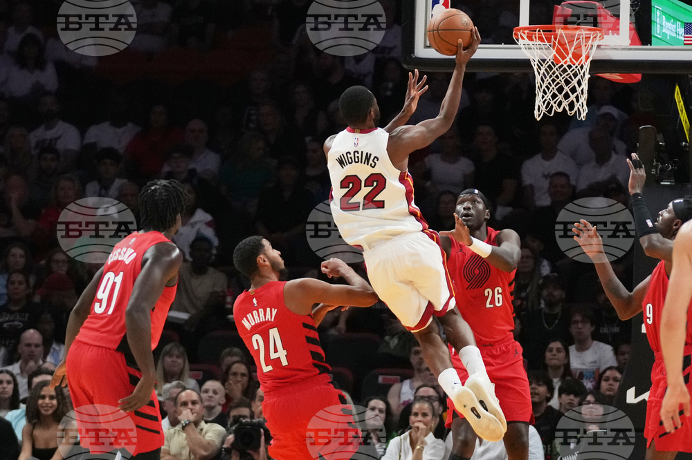 Trail Blazers Heat Basketball