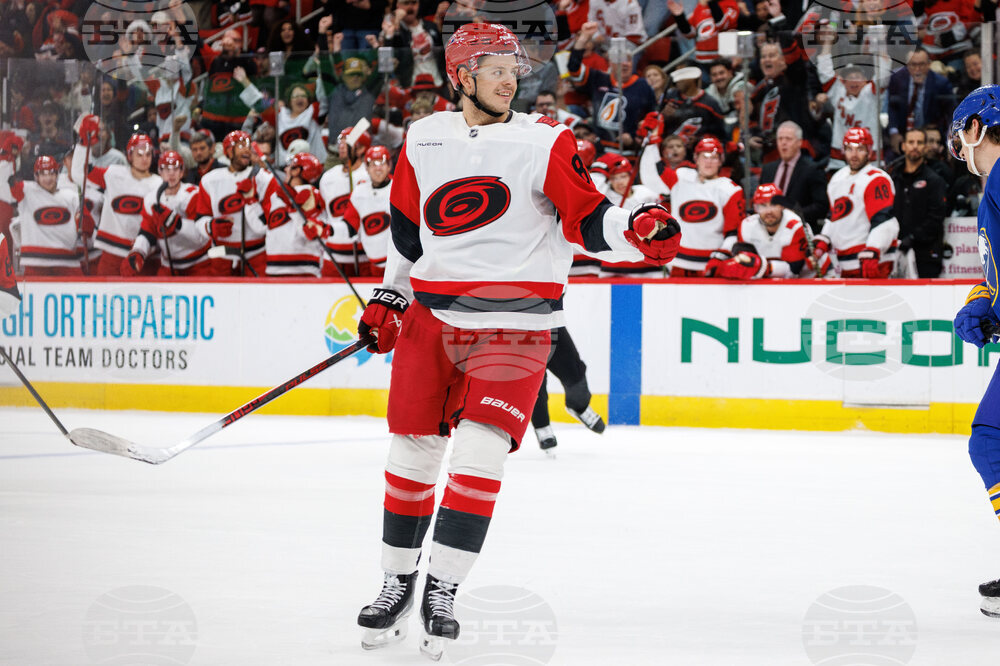 Sabres Hurricanes Hockey