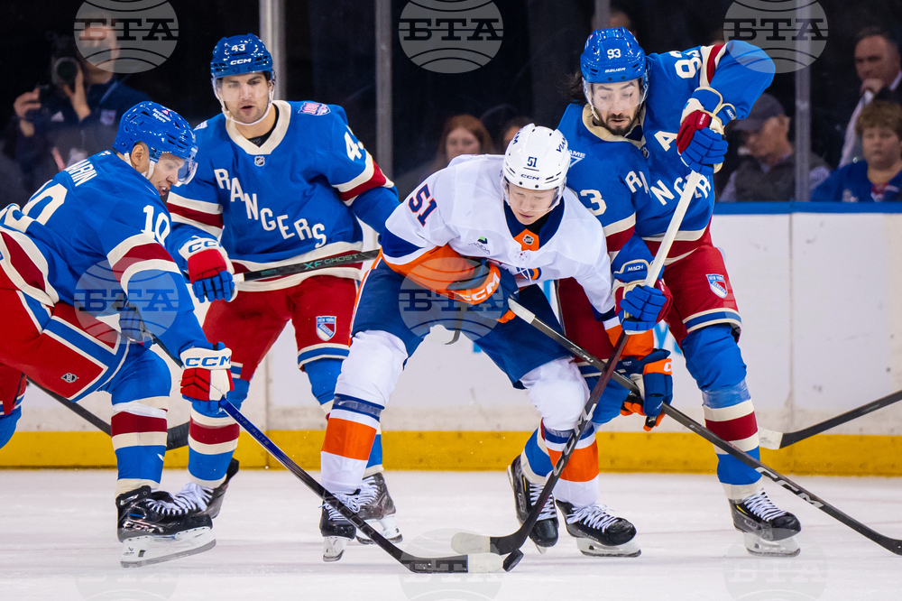Islanders Rangers Hockey