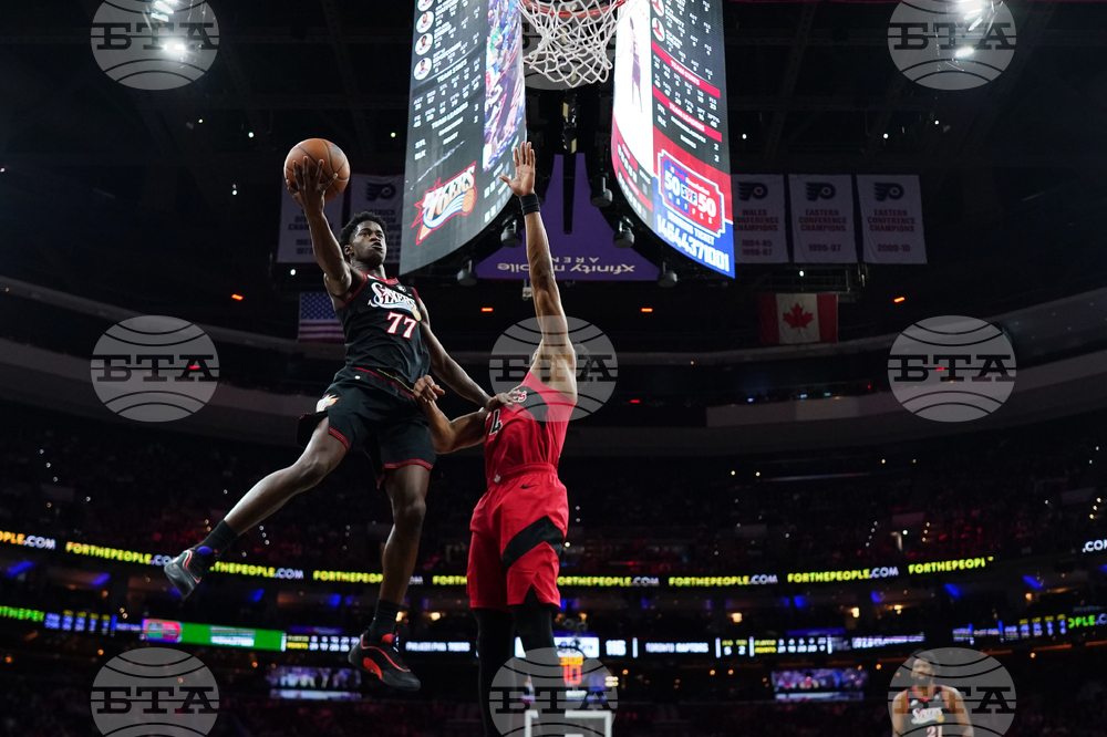 Raptors 76ers Basketball