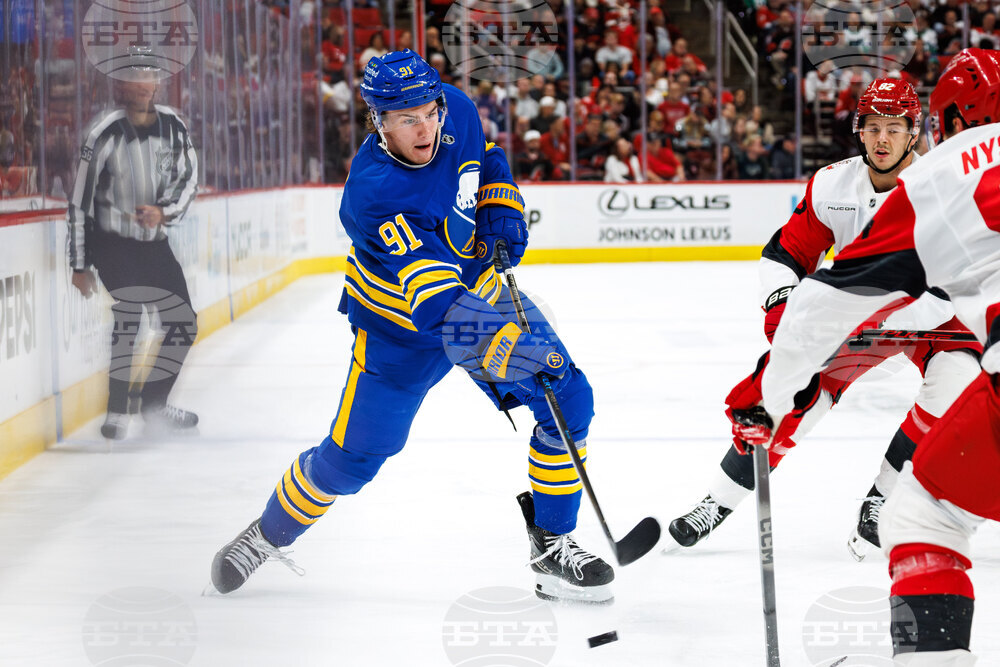 Sabres Hurricanes Hockey