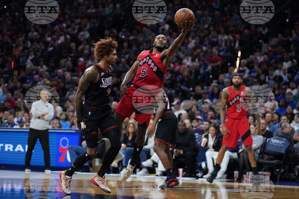 Raptors 76ers Basketball