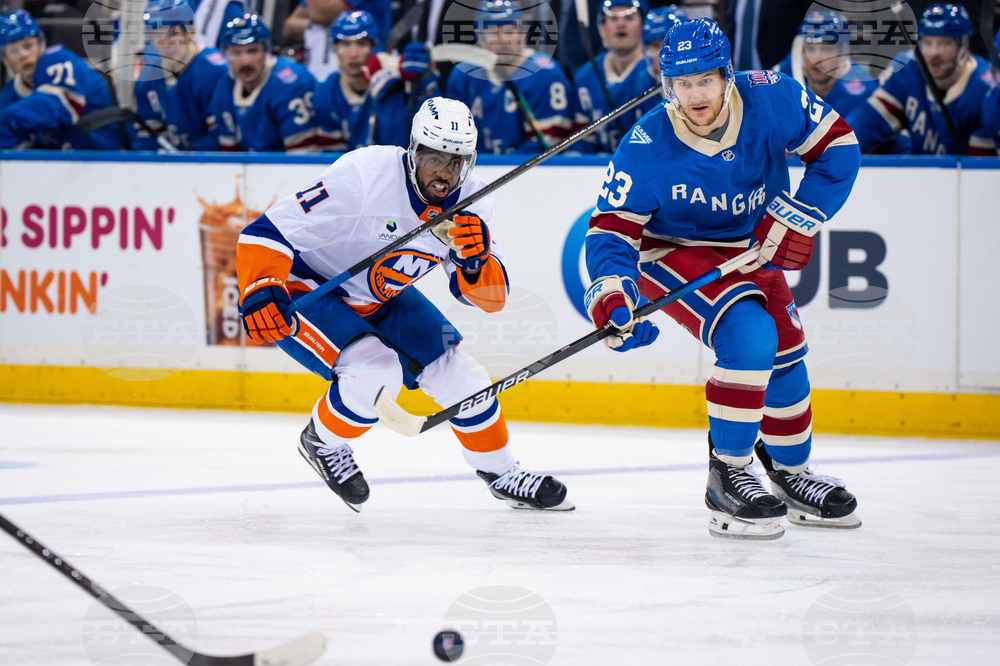 Islanders Rangers Hockey