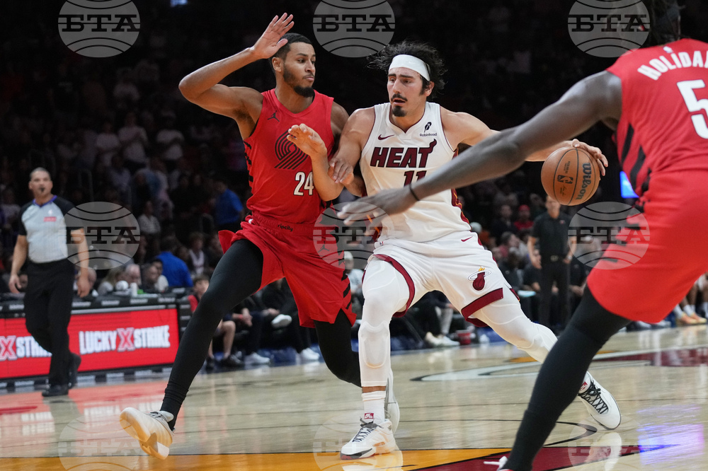 Trail Blazers Heat Basketball