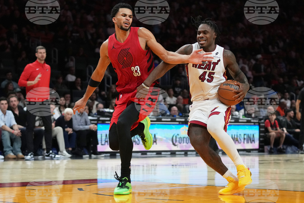 Trail Blazers Heat Basketball