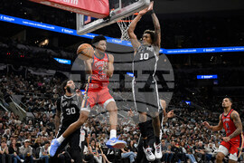 Pelicans Spurs Basketball