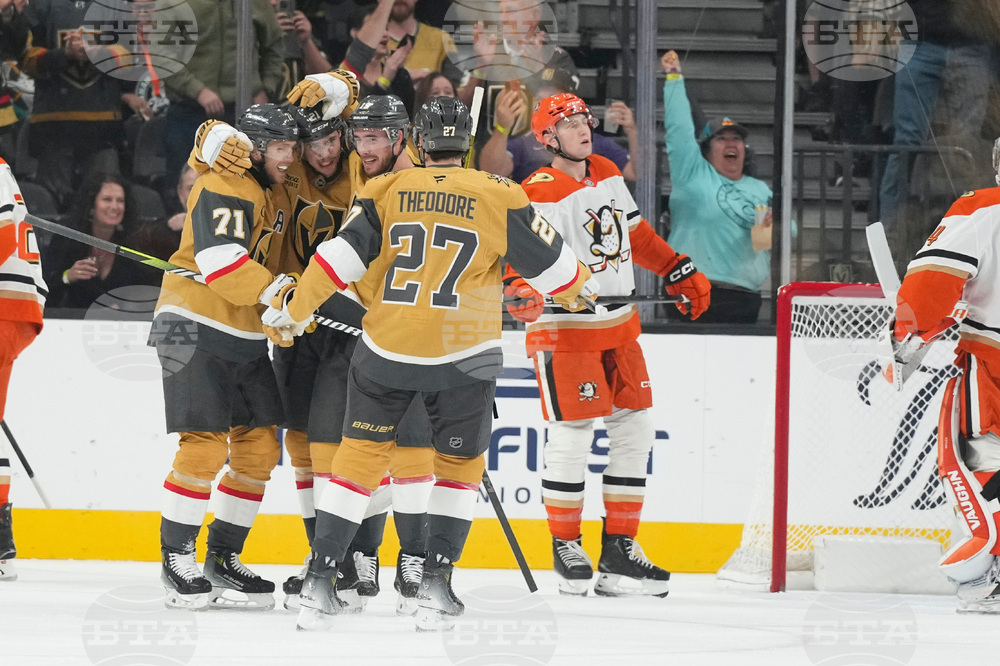 Ducks Golden Knights Hockey