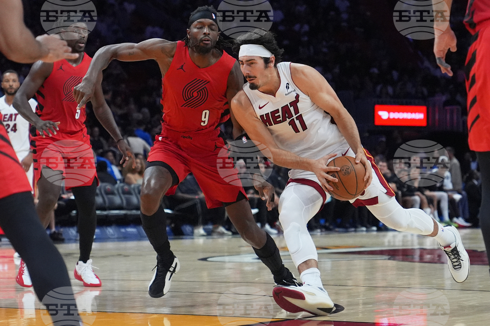 Trail Blazers Heat Basketball