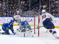 Blue Jackets Canucks Hockey