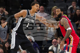 Pelicans Spurs Basketball