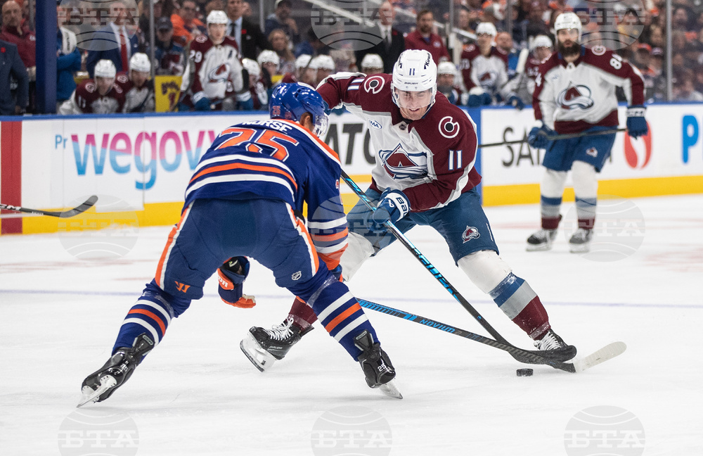 Avalanche Oilers Hockey
