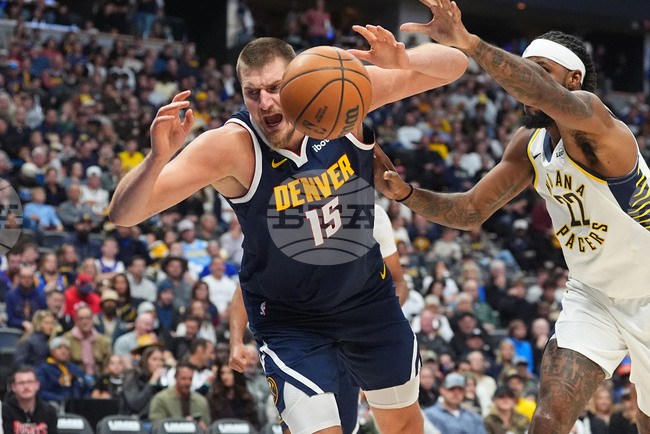 Никола Йокич направи шестия си трипъл-дабъл за сезона при успеха на Денвър над Индиана в НБА