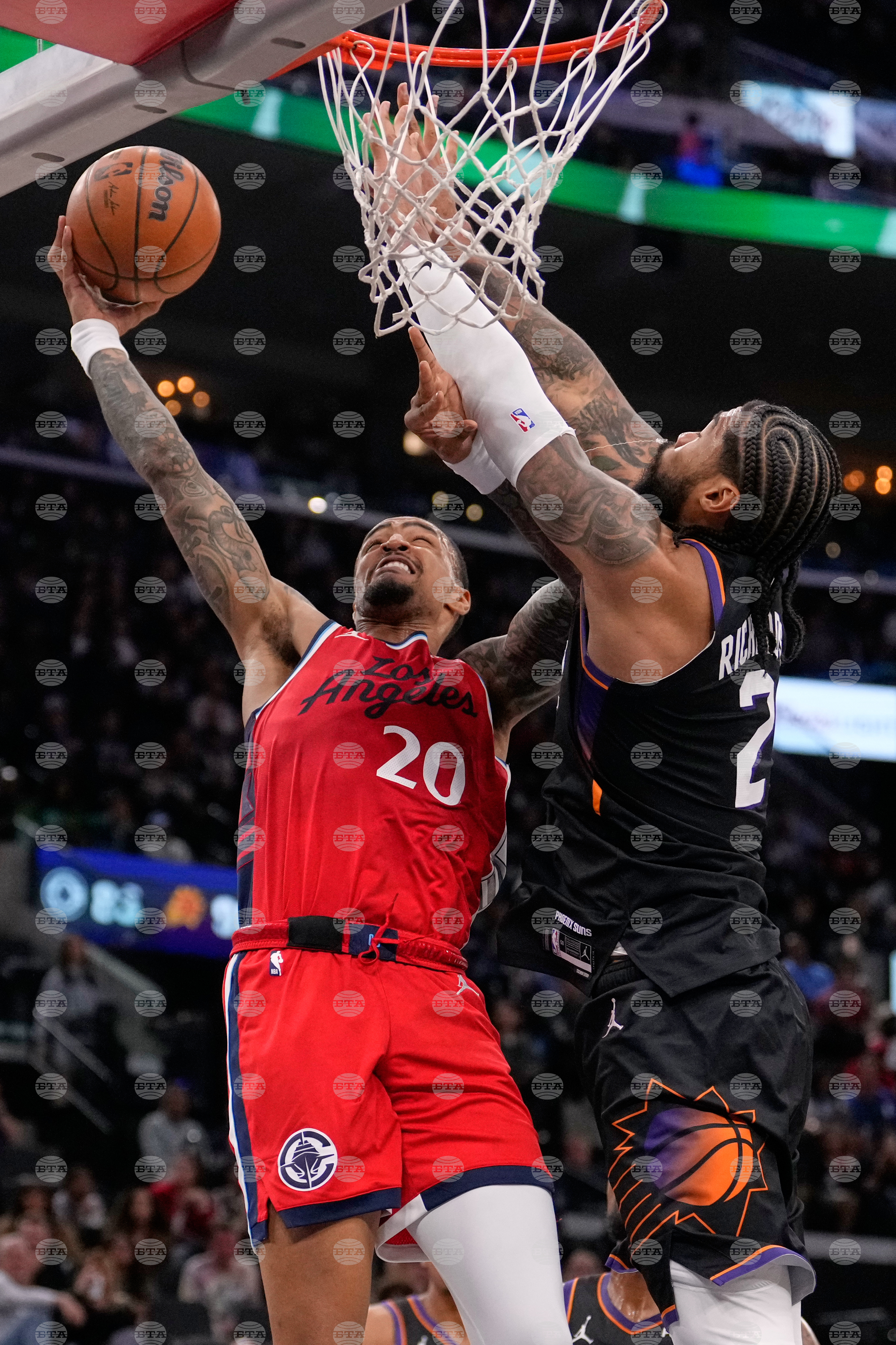 Suns Clippers Basketball