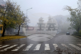 Търговище - мъгла - видимост