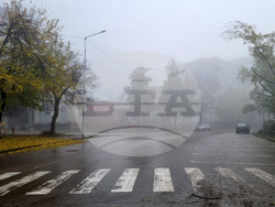 Търговище - мъгла - видимост