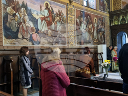 Търговище - храм „Св. Йоан Рилски“ - неделна служба