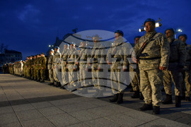 Пловдив - Трети март - тържествена заря-проверка