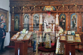 Добрич - храм „Св. Климент Охридски”- неделна служба