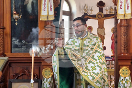 Добрич - храм „Св. Климент Охридски”- неделна служба