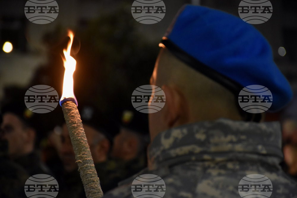Пловдив - Трети март - тържествена заря-проверка