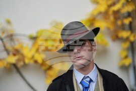 France Louvre Fedora Man