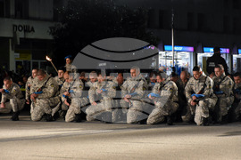 Пловдив - Трети март - тържествена заря-проверка