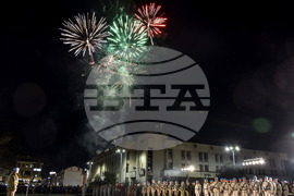 Пловдив - Трети март - тържествена заря-проверка