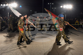 Пловдив - Трети март - тържествена заря-проверка