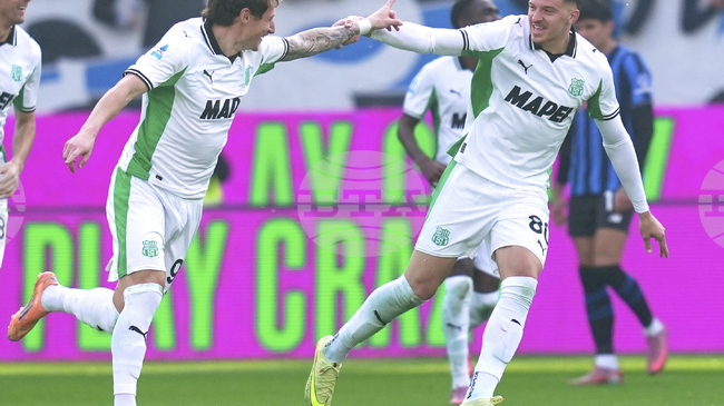 Сасуоло нанесе тежка загуба на Аталанта при гостуването в Серия А