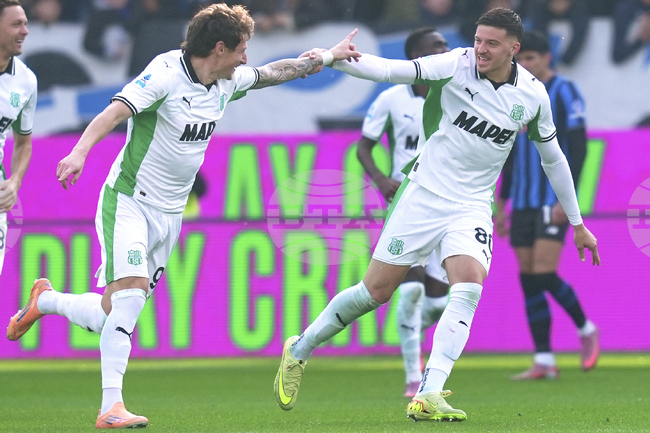 Сасуоло нанесе тежка загуба на Аталанта при гостуването в Серия А